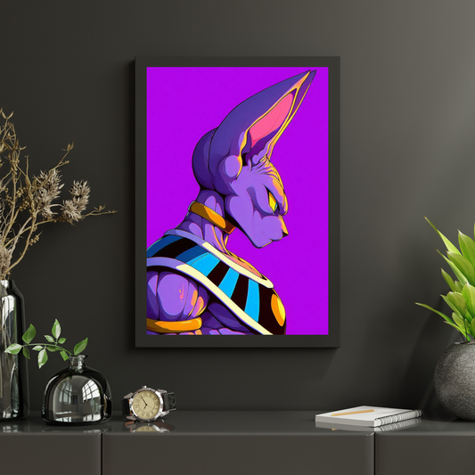 BEERUS Poster Art Wall Decor Print