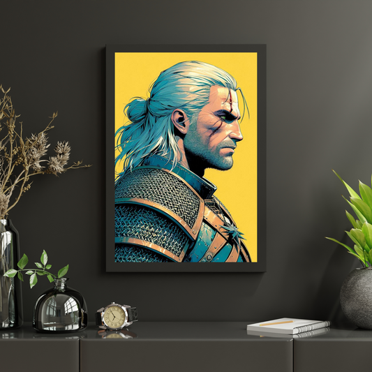 Geralt Poster Art Wall Decor Print