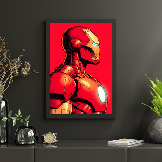 IRONMAN Poster Art Wall Decor Print