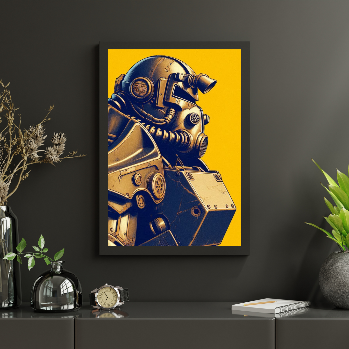 POWER ARMOR Poster Art Wall Decor Print