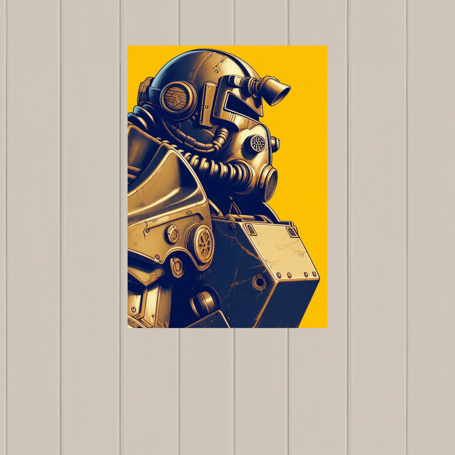 POWER ARMOR Poster Art Wall Decor Print