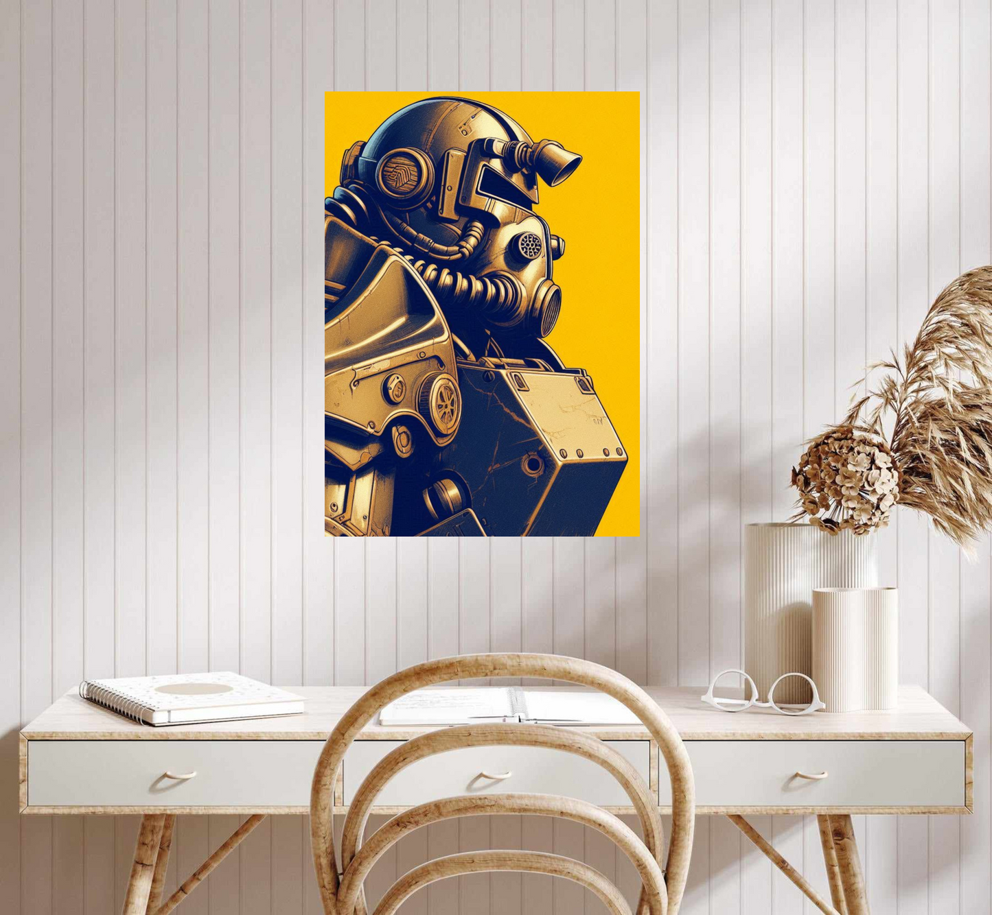 POWER ARMOR Poster Art Wall Decor Print