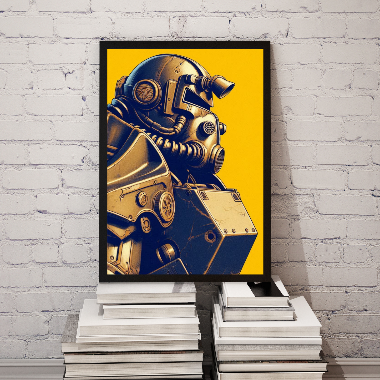 POWER ARMOR Poster Art Wall Decor Print