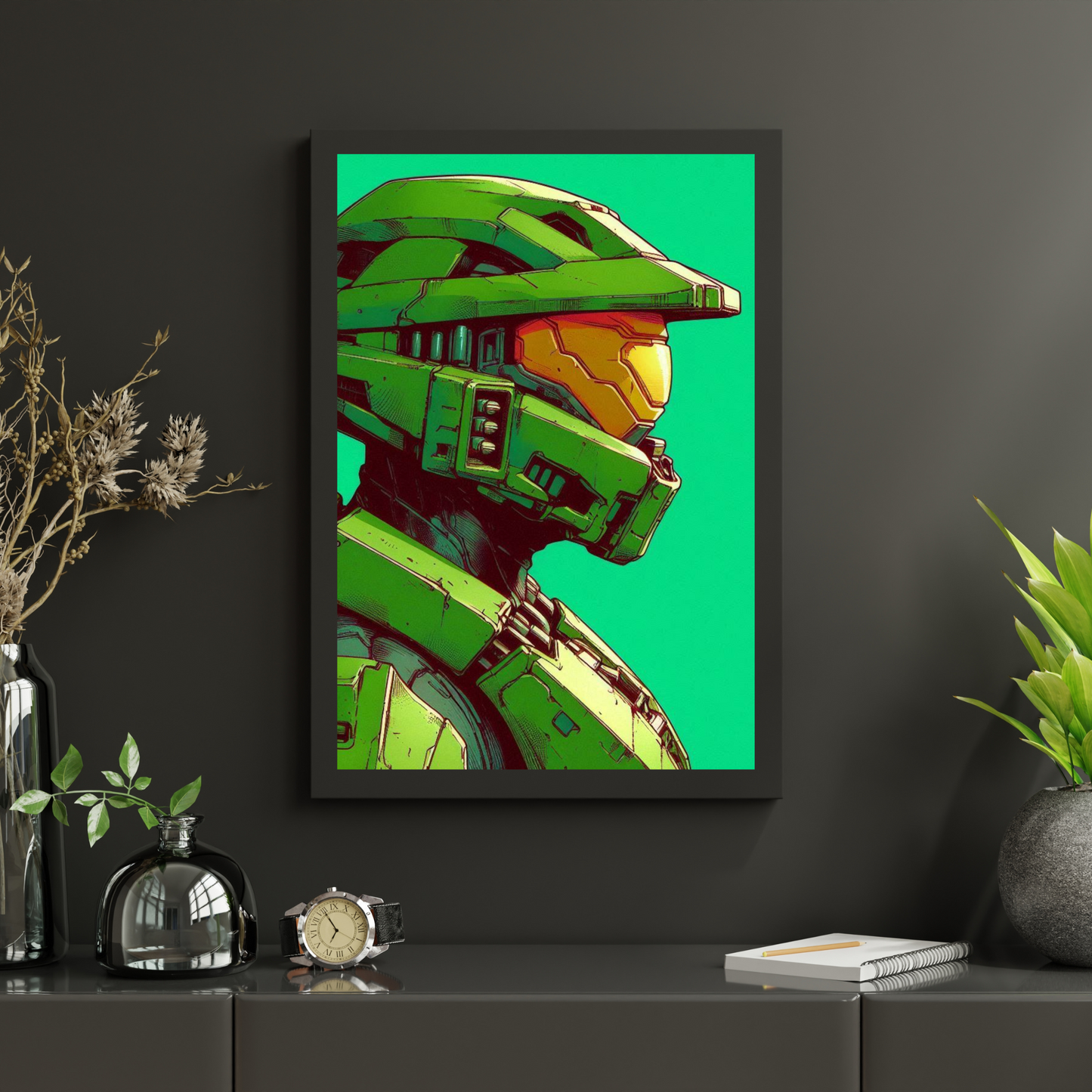 MASTERCHIEF Poster Art Wall Decor Print