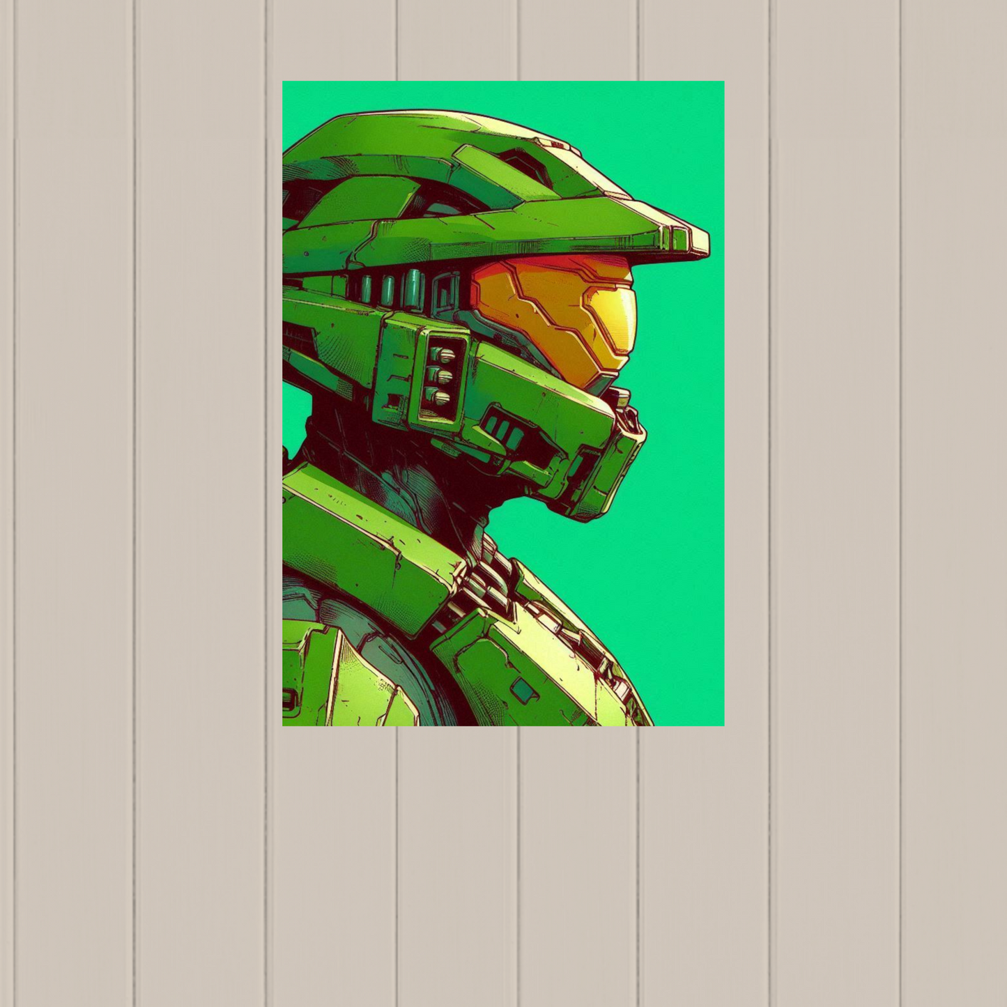 MASTERCHIEF Poster Art Wall Decor Print