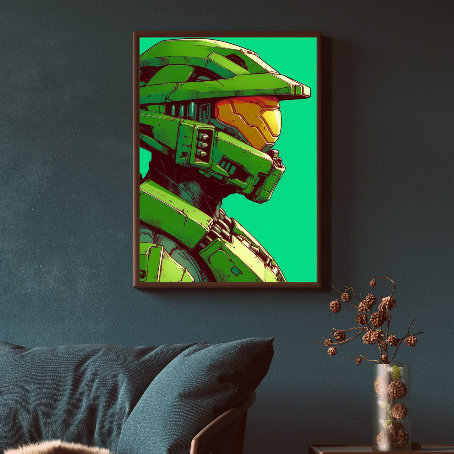 MASTERCHIEF Poster Art Wall Decor Print