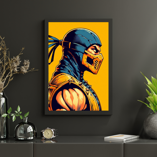 SCORPION Poster Art Wall Decor Print