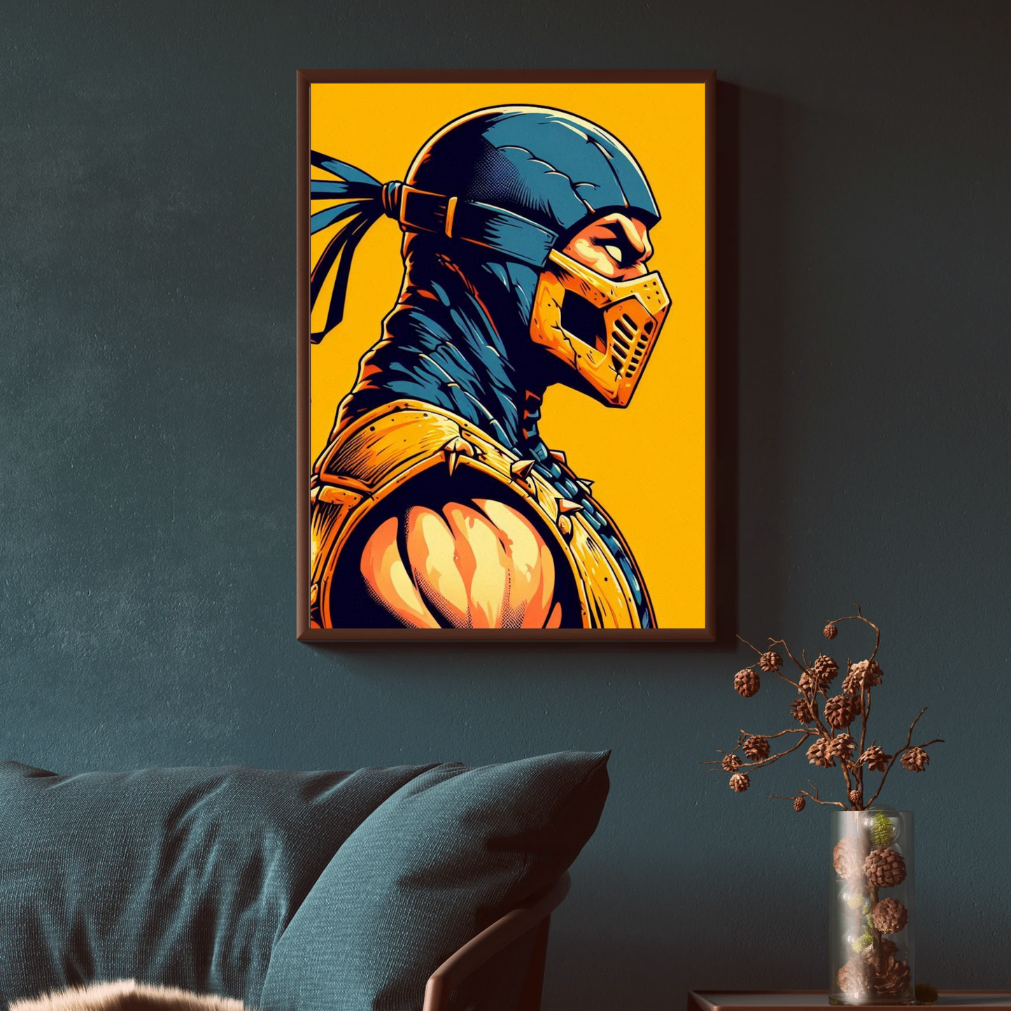 SCORPION Poster Art Wall Decor Print