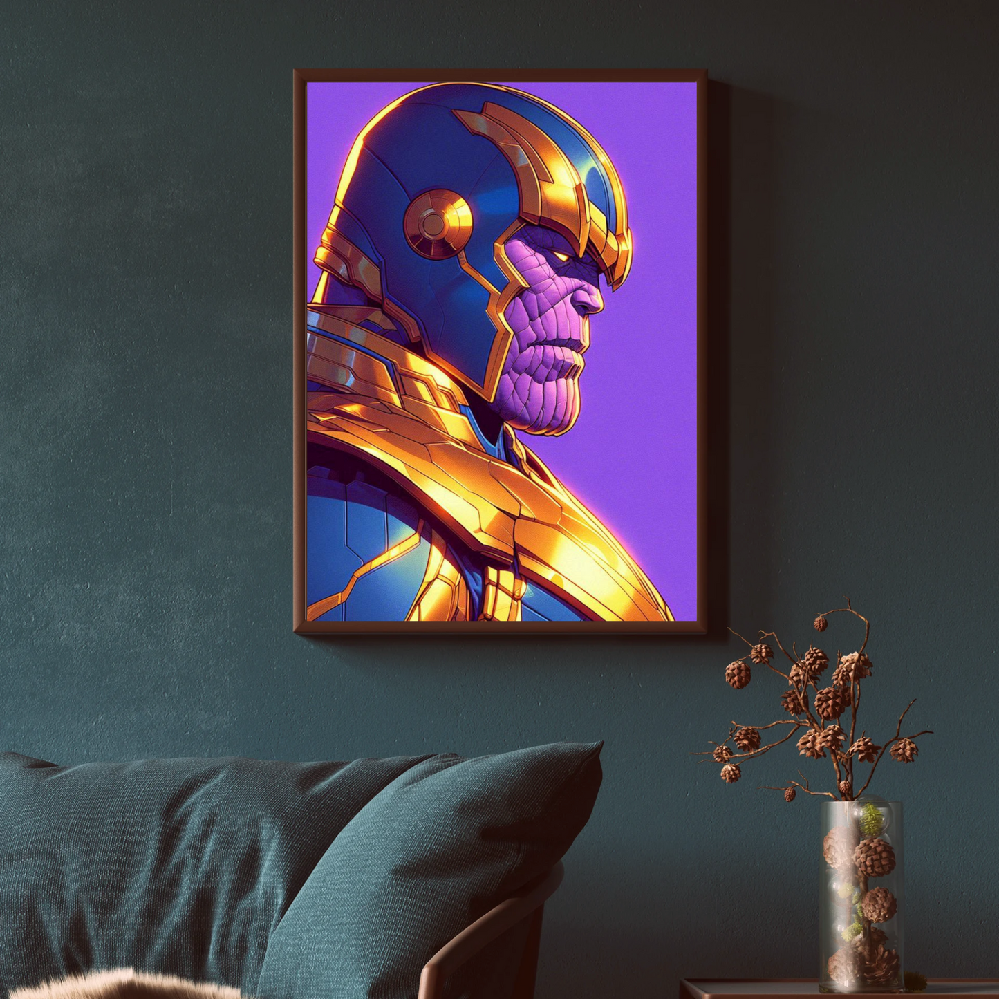 THANOS Poster Art Wall Decor Print